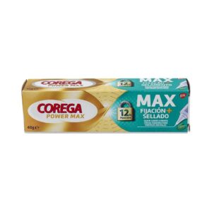 COREGA MAX FIJACION + SELLADO 1 ENVASE 40 G SABOR MENTA